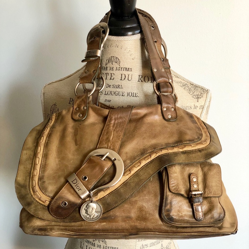 Christian Dior Gaucho saddle handbag
